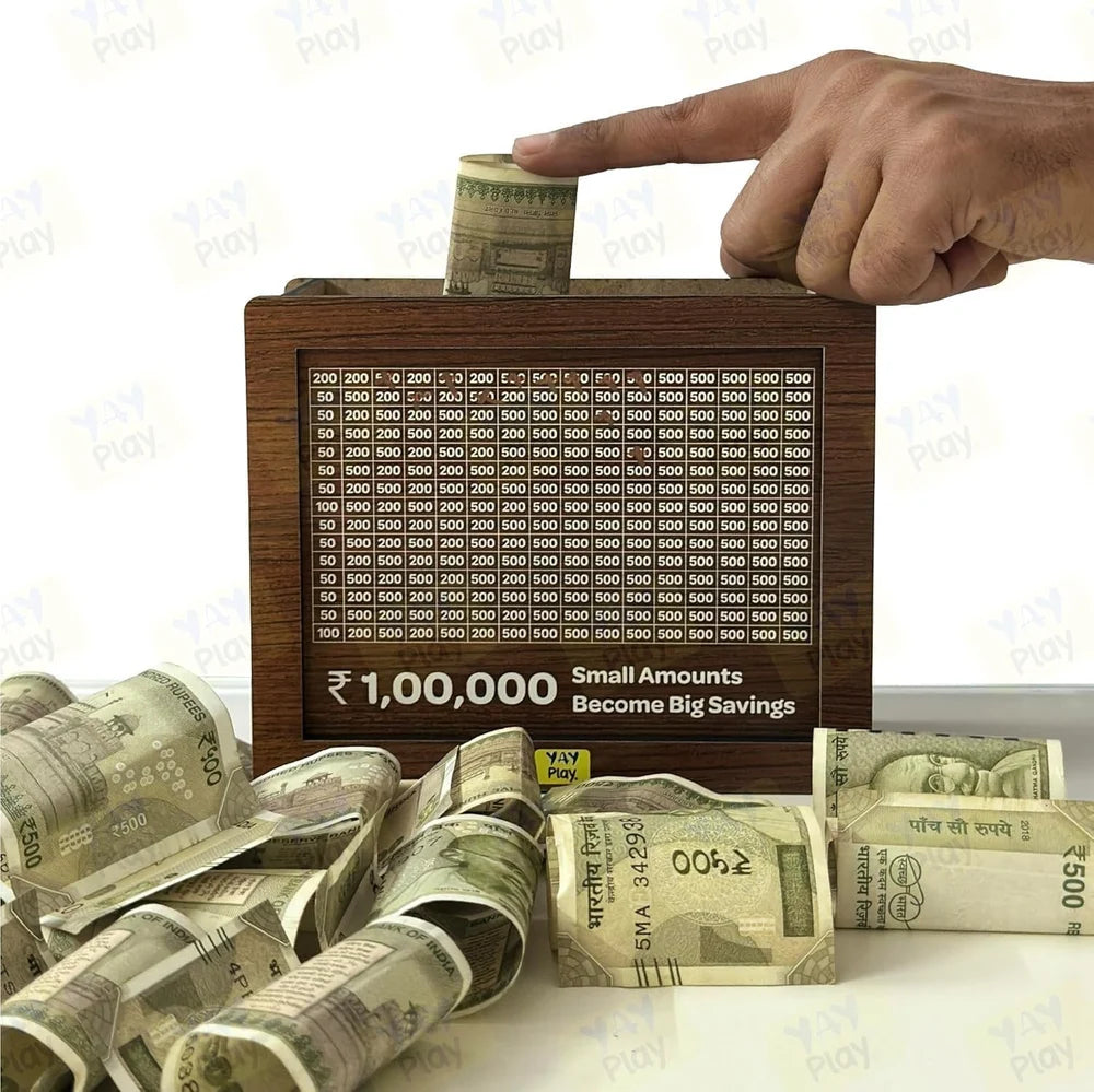 ₹1 Lakh / ₹2 Lakh Money Saving Box-with Lock